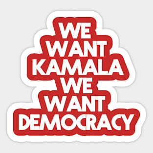 Kamala 2024 Sticker